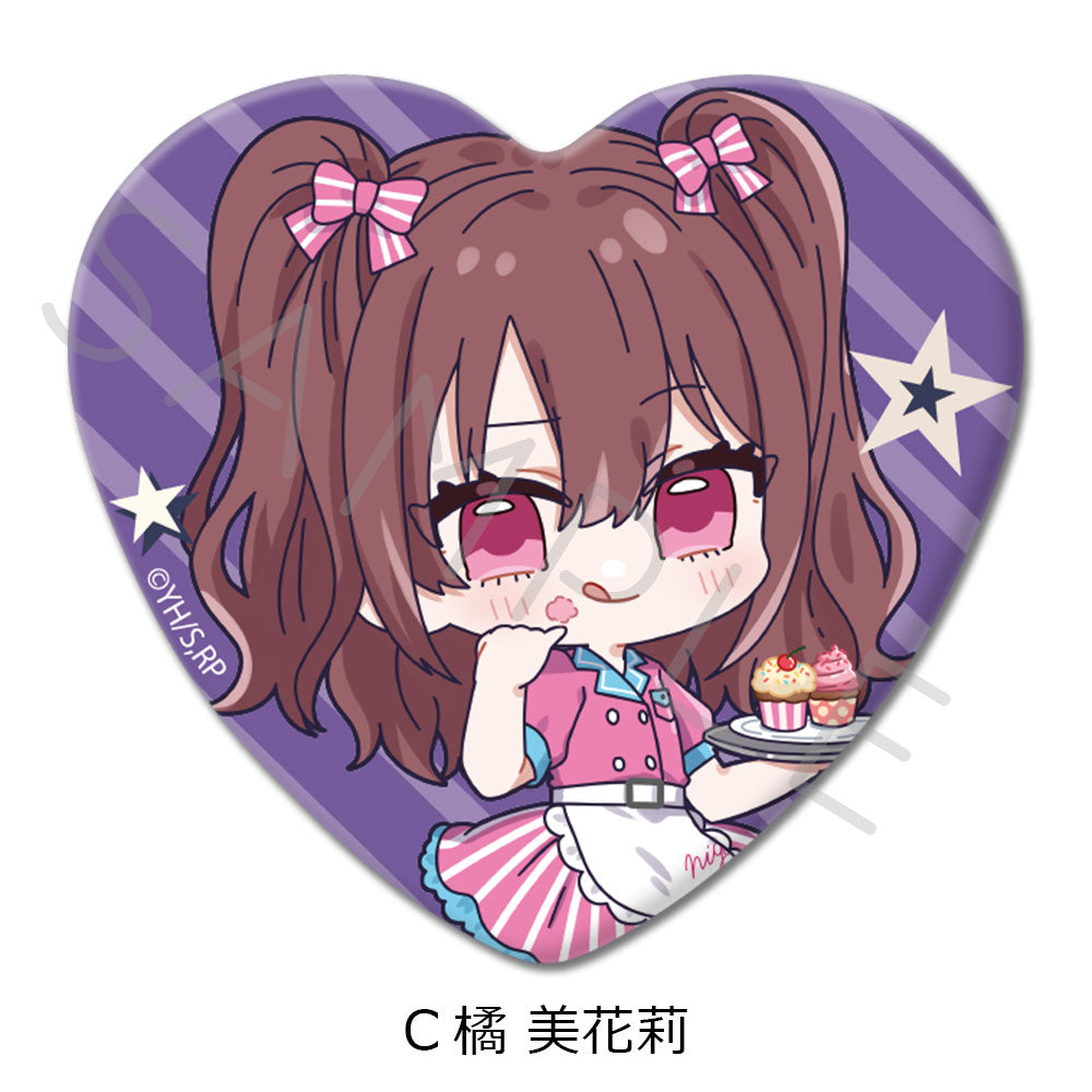 2.5次元の誘惑』ハート型缶バッジ C 橘美花莉– Anime Store JP（アニメ