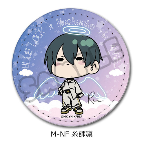 『ブルーロック』第5弾 レザーバッジ(丸形) M-NF 糸師凛