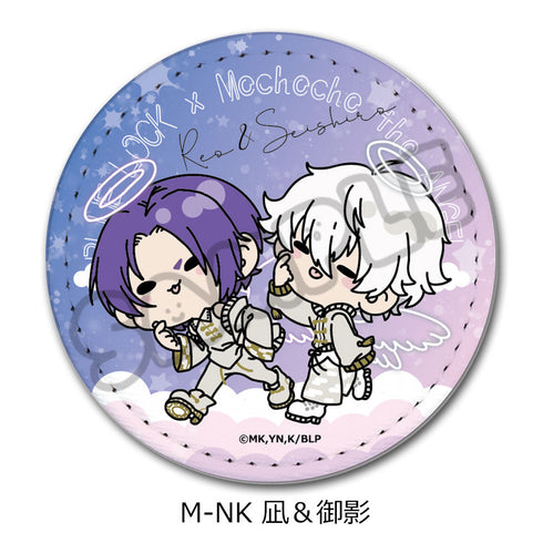 『ブルーロック』第5弾 レザーバッジ(丸形) M-NK 凪誠士郎・御影玲王