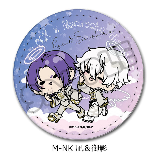 『ブルーロック』第5弾 レザーバッジ(丸形) M-NK 凪誠士郎・御影玲王