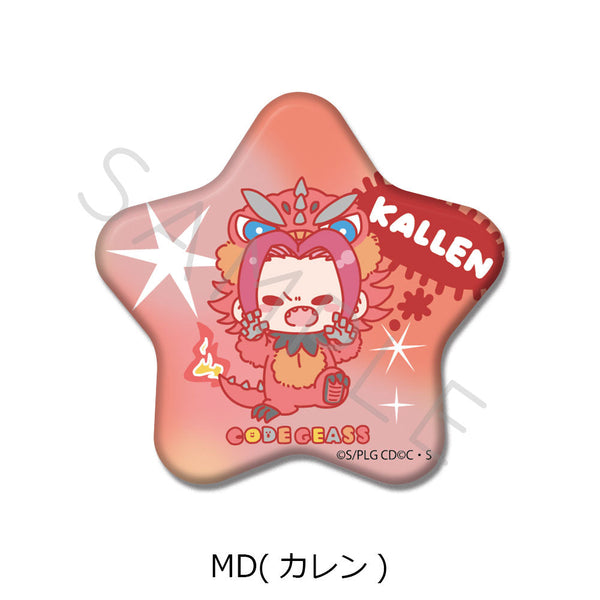 『コードギアス 反逆のルルーシュ』星型缶バッジ MD カレン
