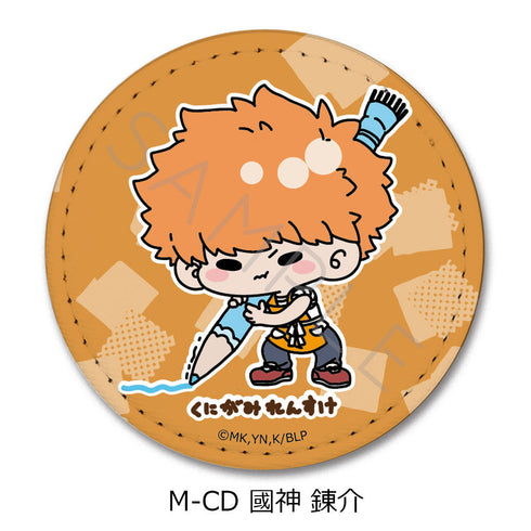 『ブルーロック』第6弾 レザーバッジ(丸形) M-CD 國神錬介