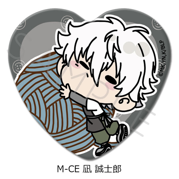 『ブルーロック』第6弾 ハート型缶バッジ M-CE 凪誠士郎