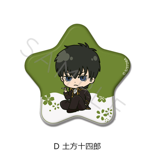 『銀魂』星型缶バッジ D 土方十四郎