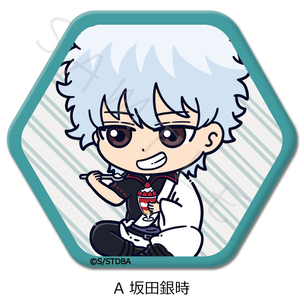 銀魂 アニプレックス DVD 特典 ホログラム缶バッジ 坂田銀時 白夜叉