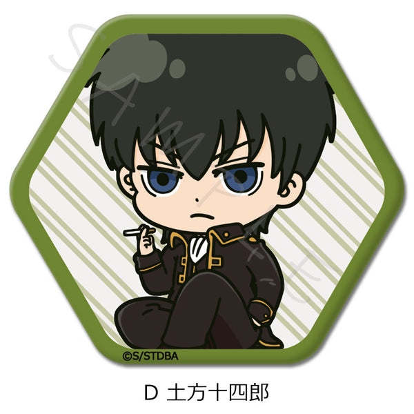 『銀魂』六角形缶バッジ D 土方十四郎