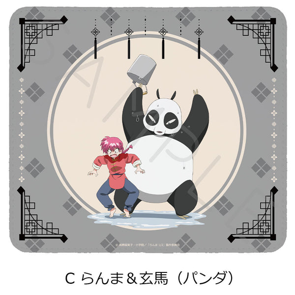『らんま1/2』マウスパッド C らんま&玄馬(パンダ)