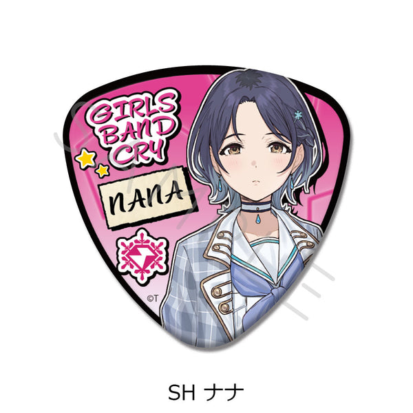 『ガールズバンドクライ』第2弾 ピック型缶バッジ SH ナナ