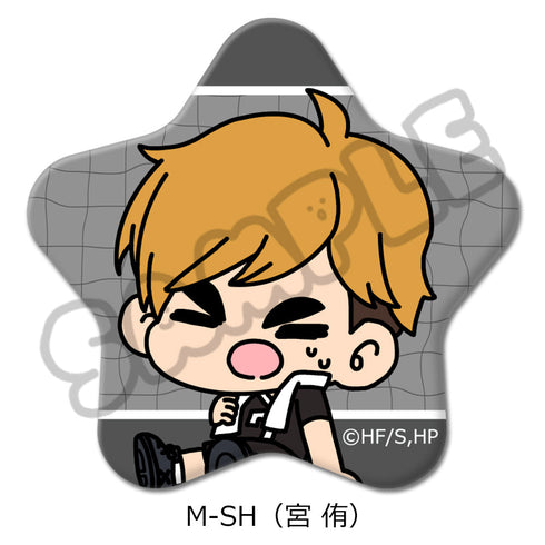 『ハイキュー!!』みんなmochocho化大作戦! 第2弾 星型缶バッジ M-SH 宮侑