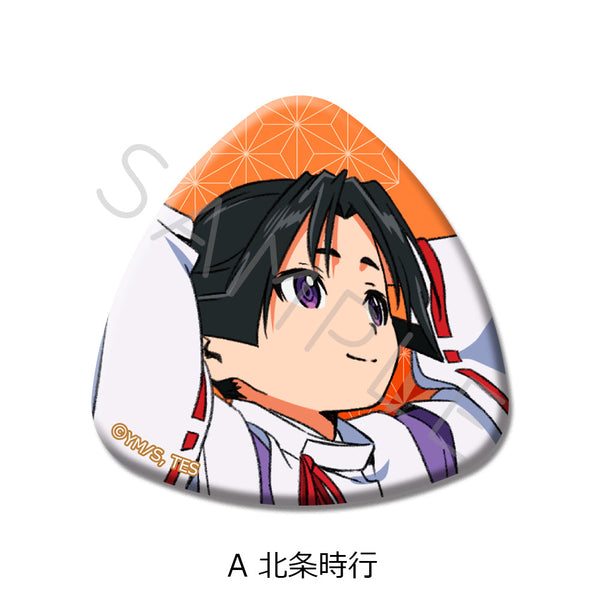 『逃げ上手の若君』三角形缶バッジ A 北条時行