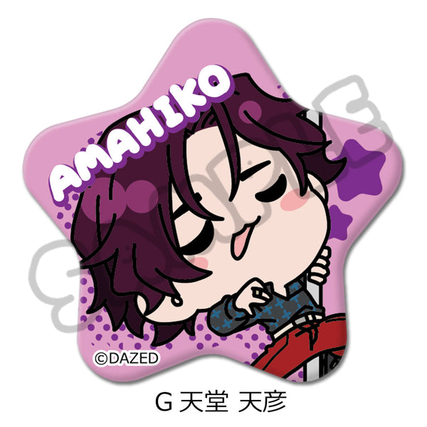 『カリスマ』星型缶バッジ G 天堂天彦