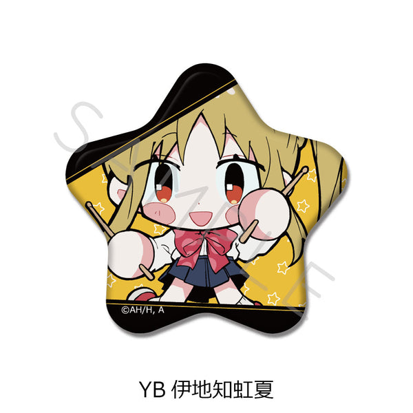 『ぼっち・ざ・ろっく!』第3弾 星型缶バッジ YB 伊地知虹夏