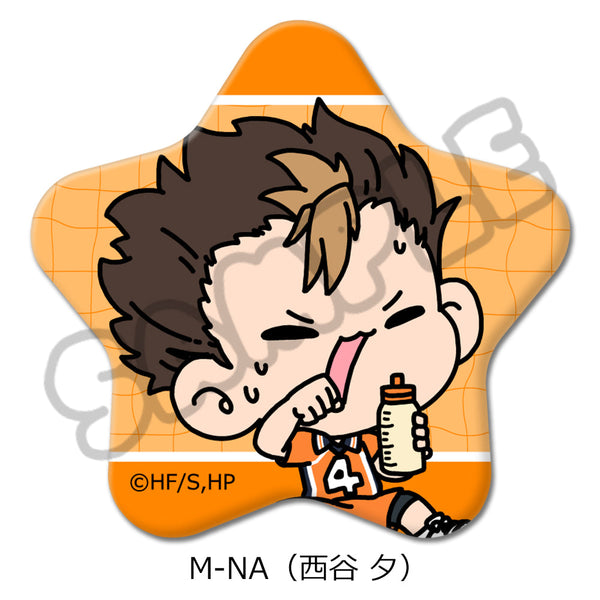 『ハイキュー!!』みんなmochocho化大作戦! 第4弾 星型缶バッジ M-NA 西谷夕