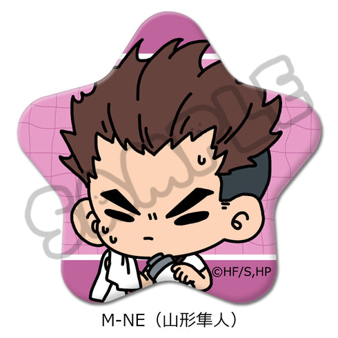 『ハイキュー!!』みんなmochocho化大作戦! 第4弾 星型缶バッジ M-NE 山形隼人