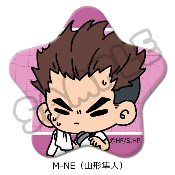 『ハイキュー!!』みんなmochocho化大作戦! 第4弾 星型缶バッジ M-NE 山形隼人