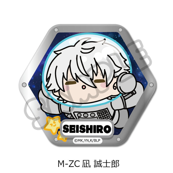 『ブルーロック』第7弾 六角形缶バッジ M-ZC 凪誠士郎
