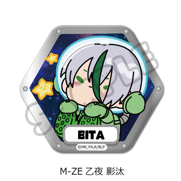 『ブルーロック』第7弾 六角形缶バッジ M-ZE 乙夜影汰