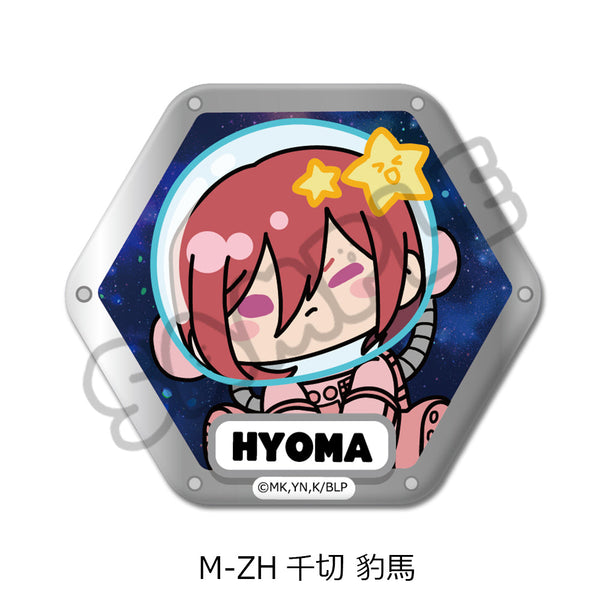 『ブルーロック』第7弾 六角形缶バッジ M-ZH 千切豹馬