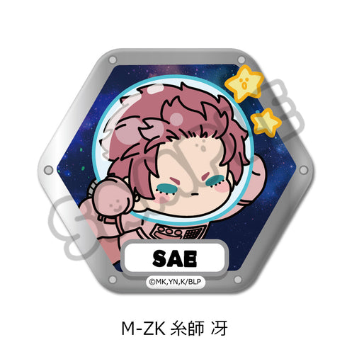 『ブルーロック』第7弾 六角形缶バッジ M-ZK 糸師冴