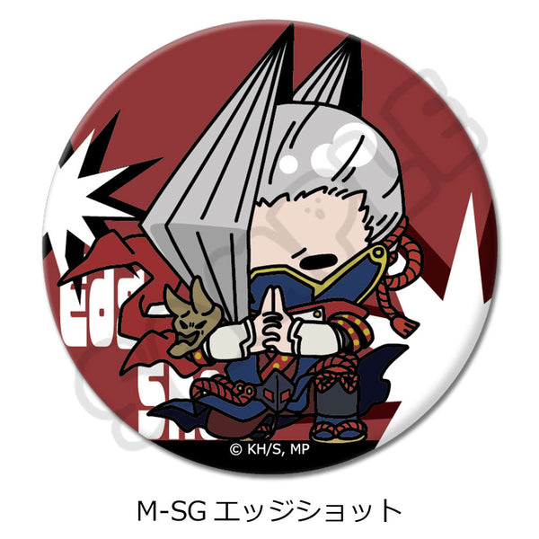 『僕のヒーローアカデミア』みんなmochocho化大作戦! 第2弾 丸形缶バッジ(57mm) M-SG エッジショット