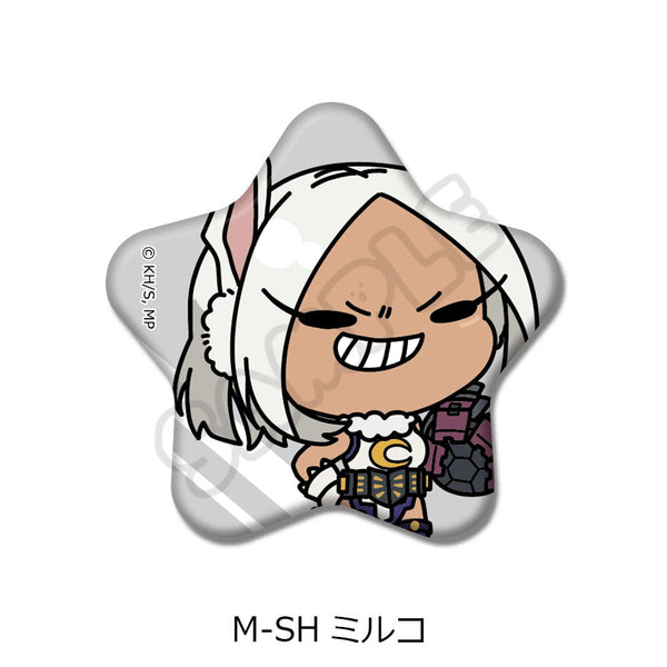 『僕のヒーローアカデミア』みんなmochocho化大作戦! 第2弾 星型缶バッジ M-SH ミルコ