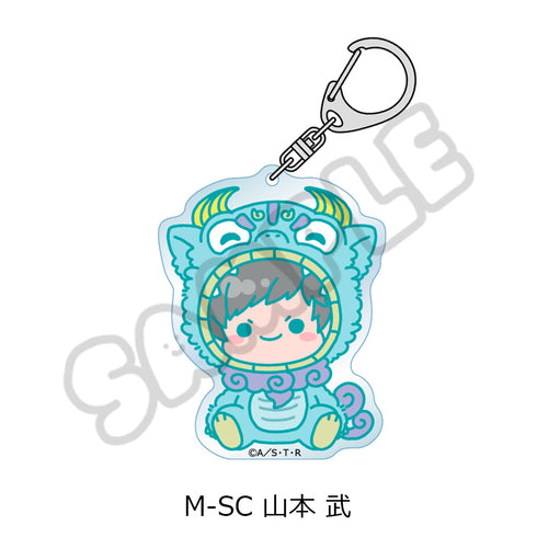 "The Hitman Reborn!" Series 2 Acrylic Keychain M-SC Takeshi Yamamoto