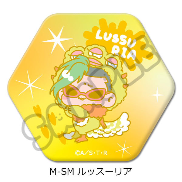 "The Hitman Reborn!" Series 2 Hexagonal Pin Badge M-SM Russulia