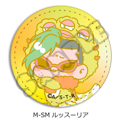 『家庭教師ヒットマンREBORN!』第2弾 レザーバッジ(丸形) M-SM ルッスーリア