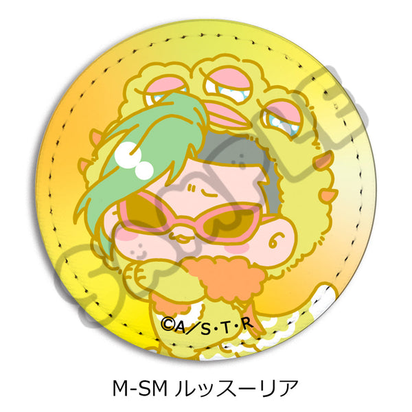 『家庭教師ヒットマンREBORN!』第2弾 レザーバッジ(丸形) M-SM ルッスーリア