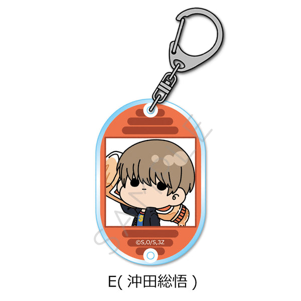 『3年Z組銀八先生』アクリルキーホルダー mochochoシリーズ E 沖田総悟
