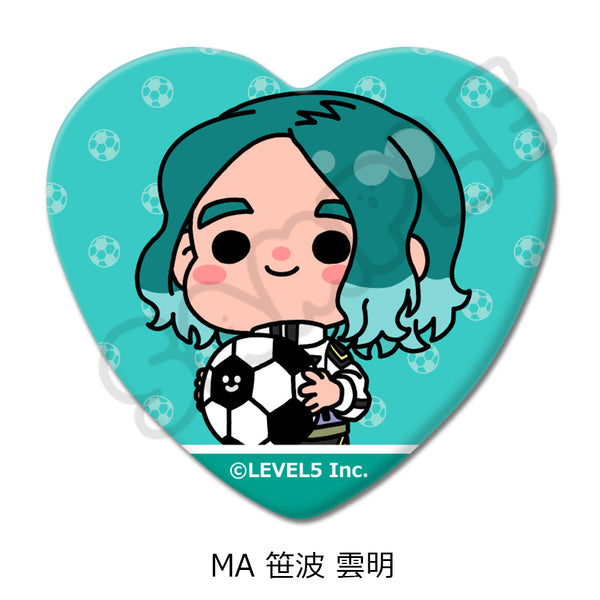 『イナズマイレブン・ザ・ムービー 2025』ハート型缶バッジ MA 笹波雲明