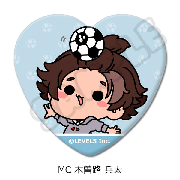 『イナズマイレブン・ザ・ムービー 2025』ハート型缶バッジ MC 木曽路兵太