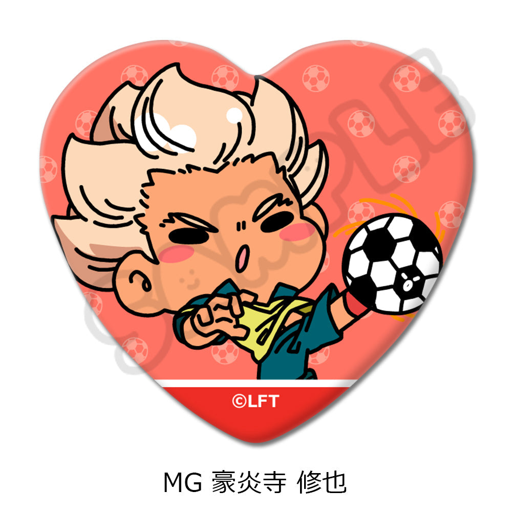 イナズマイレブン・ザ・ムービー 2025』ハート型缶バッジ MG 豪炎寺