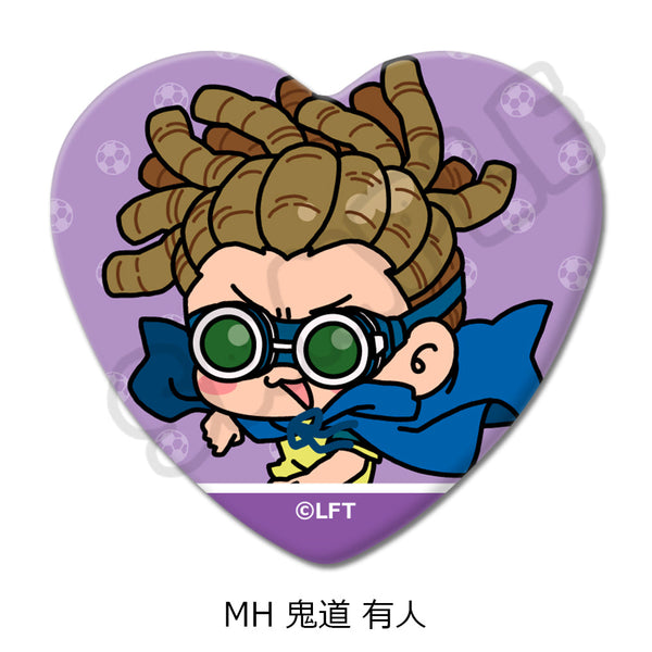 『イナズマイレブン・ザ・ムービー 2025』ハート型缶バッジ MH 鬼道有人