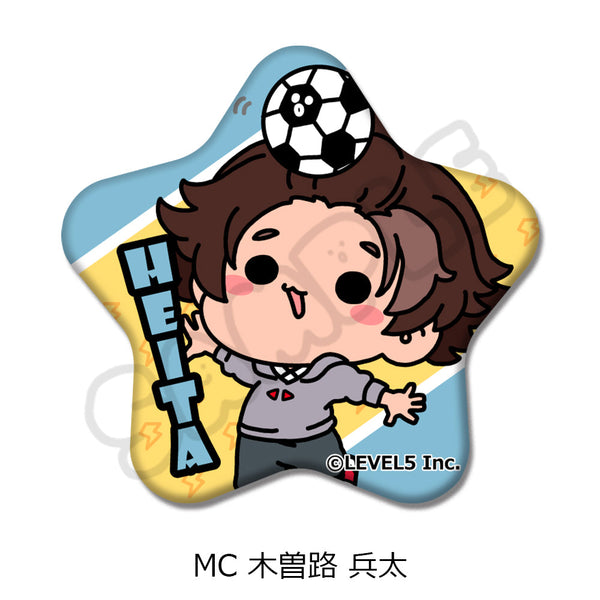 『イナズマイレブン・ザ・ムービー 2025』星型缶バッジ MC 木曽路兵太