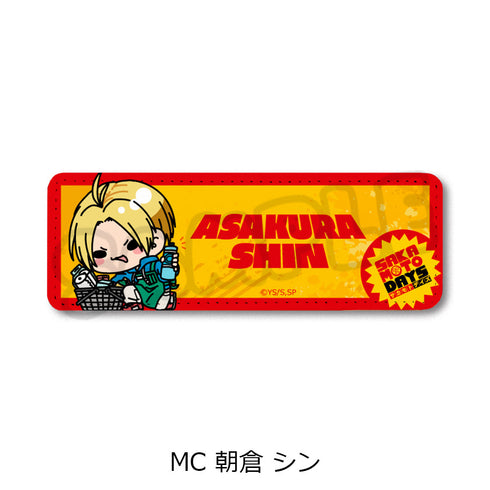 『SAKAMOTO DAYS』レザーバッジ(ロング) MC 朝倉シン