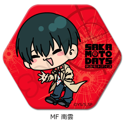 『SAKAMOTO DAYS』六角形缶バッジ MF 南雲