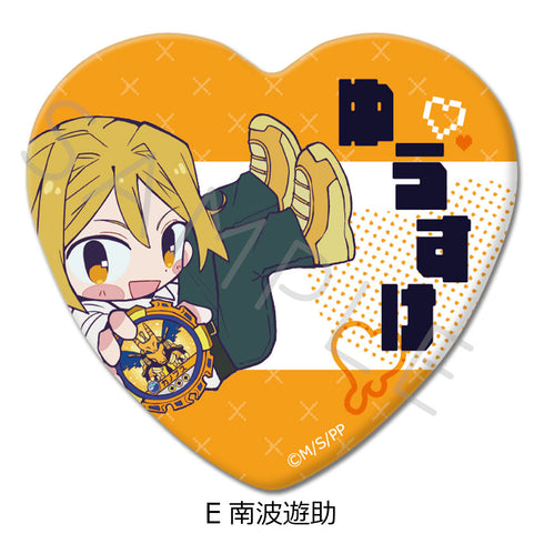 『ぷにるはかわいいスライム』ハート型缶バッジ E 南波遊助