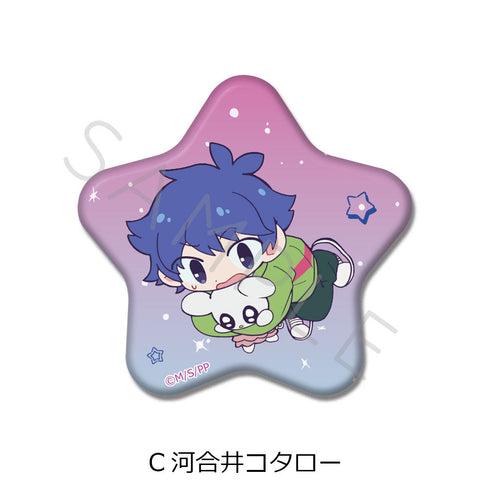 『ぷにるはかわいいスライム』星型缶バッジ C 河合井コタロー