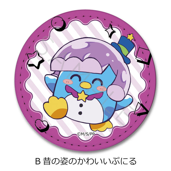 『ぷにるはかわいいスライム』レザーバッジ B 昔の姿のかわいいぷにる