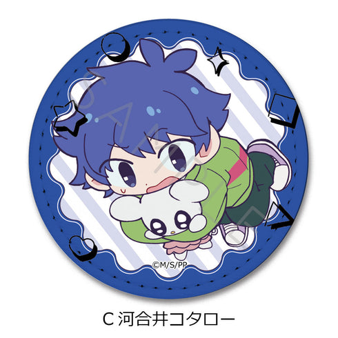 『ぷにるはかわいいスライム』レザーバッジ C 河合井コタロー