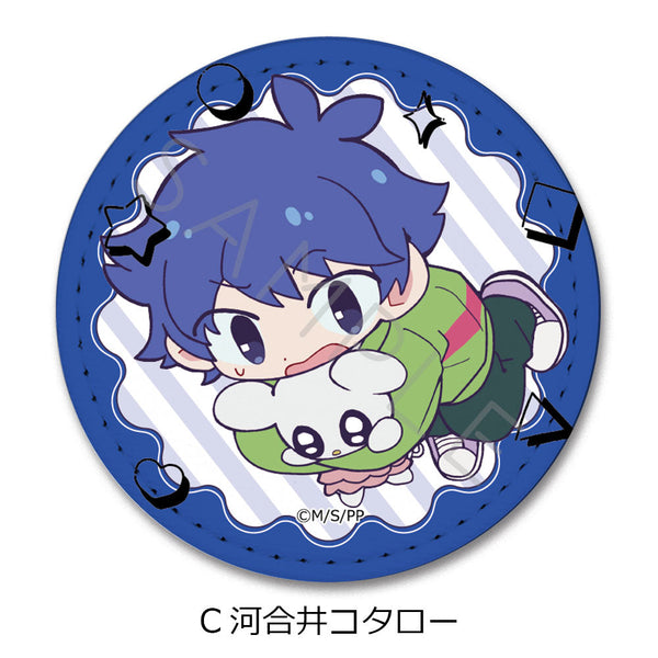 『ぷにるはかわいいスライム』レザーバッジ C 河合井コタロー