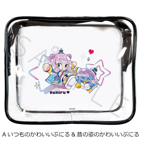 『ぷにるはかわいいスライム』クリアポーチ A いつものかわいいぷにる&昔の姿のかわいいぷにる