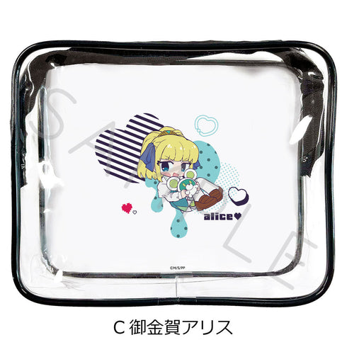 『ぷにるはかわいいスライム』クリアポーチ C 御金賀アリス