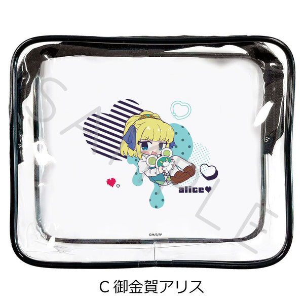 『ぷにるはかわいいスライム』クリアポーチ C 御金賀アリス