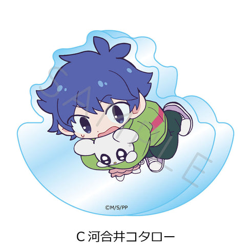 『ぷにるはかわいいスライム』アクリルミニブロック C 河合井コタロー