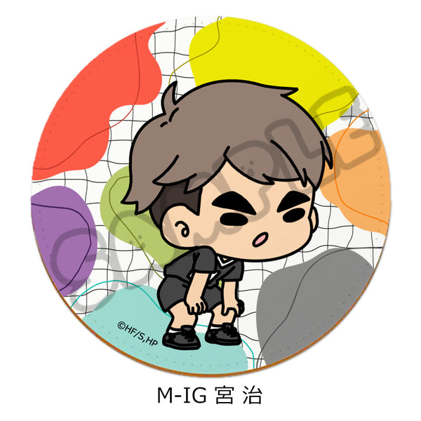 『ハイキュー!!』みんなmochocho化大作戦! 第6弾 レザーコースター M-IG 宮治