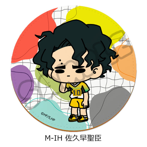 『ハイキュー!!』みんなmochocho化大作戦! 第6弾 レザーコースター M-IH 佐久早聖臣