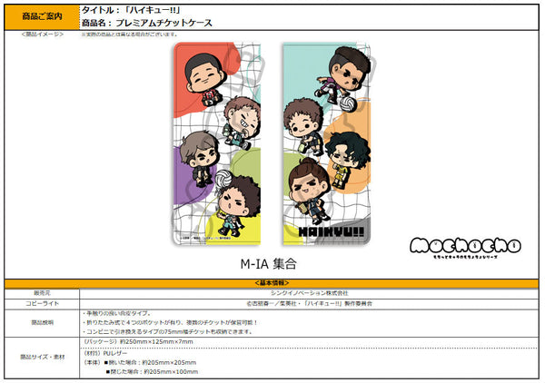 『ハイキュー!!』みんなmochocho化大作戦! 第6弾 プレミアムチケットケース M-IA 集合