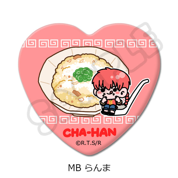 『らんま1/2』第2弾 ハート型缶バッジ MB らんま